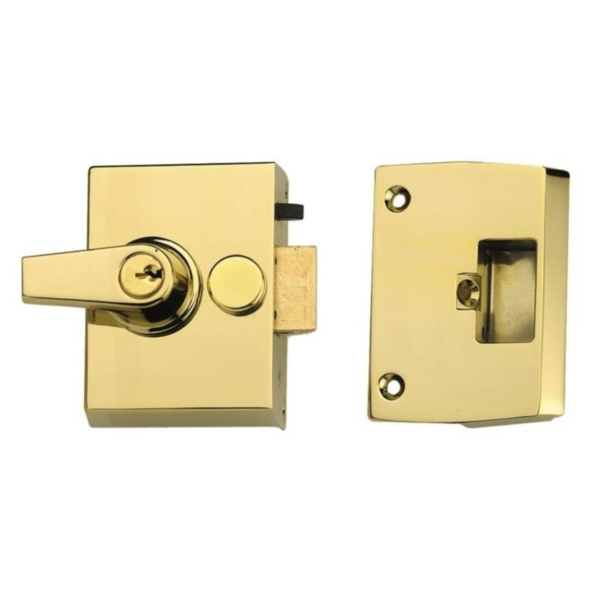 Narrow Stile Cylinder Night Latch