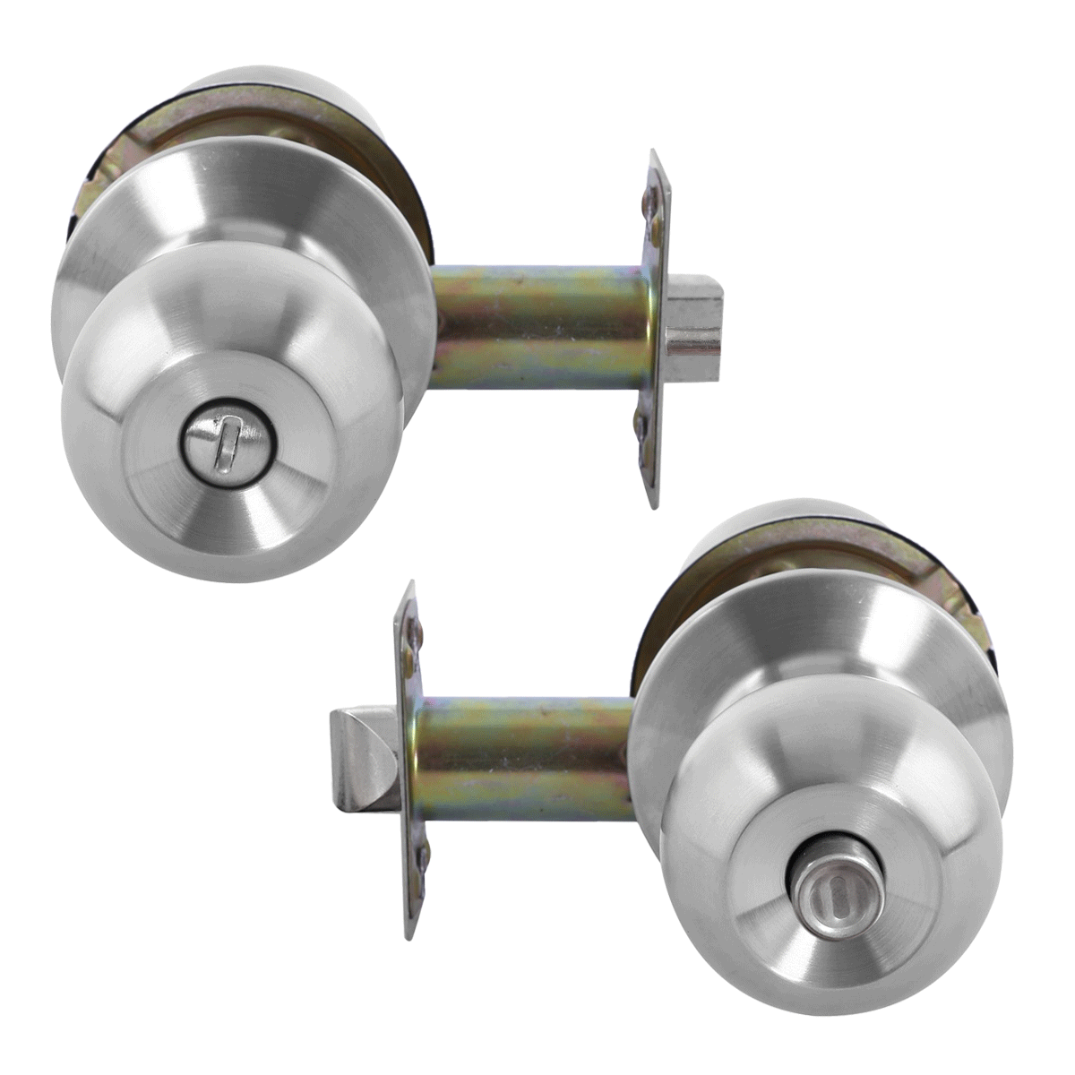 Privacy Knob Set - Silver