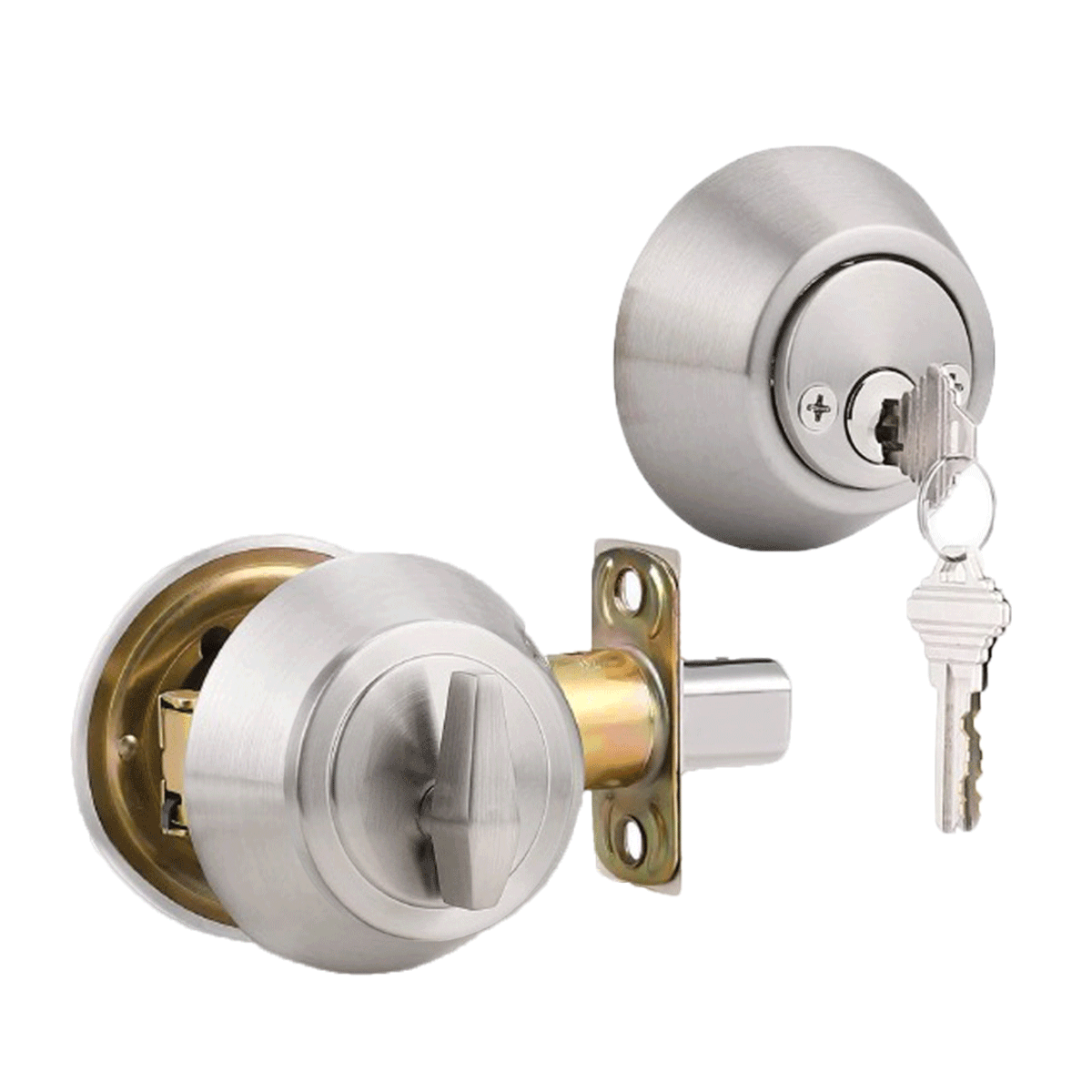 Deadbolt Lock With Key & Turn