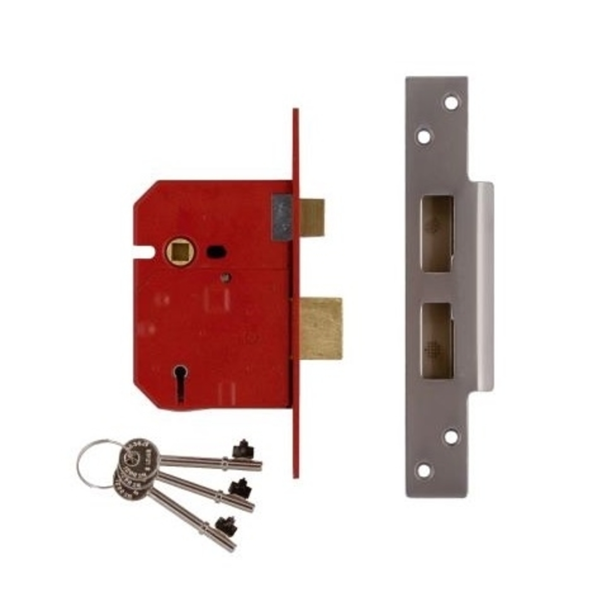 5 Lever BS 3621:2007 Mortice Sash Lock