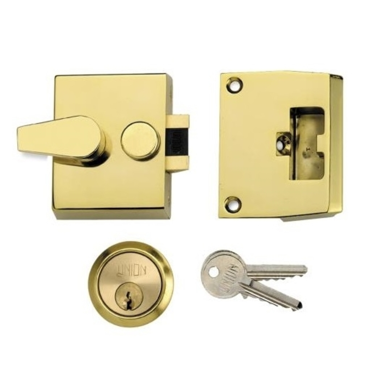 Narrow Stile Cylinder Night Latch