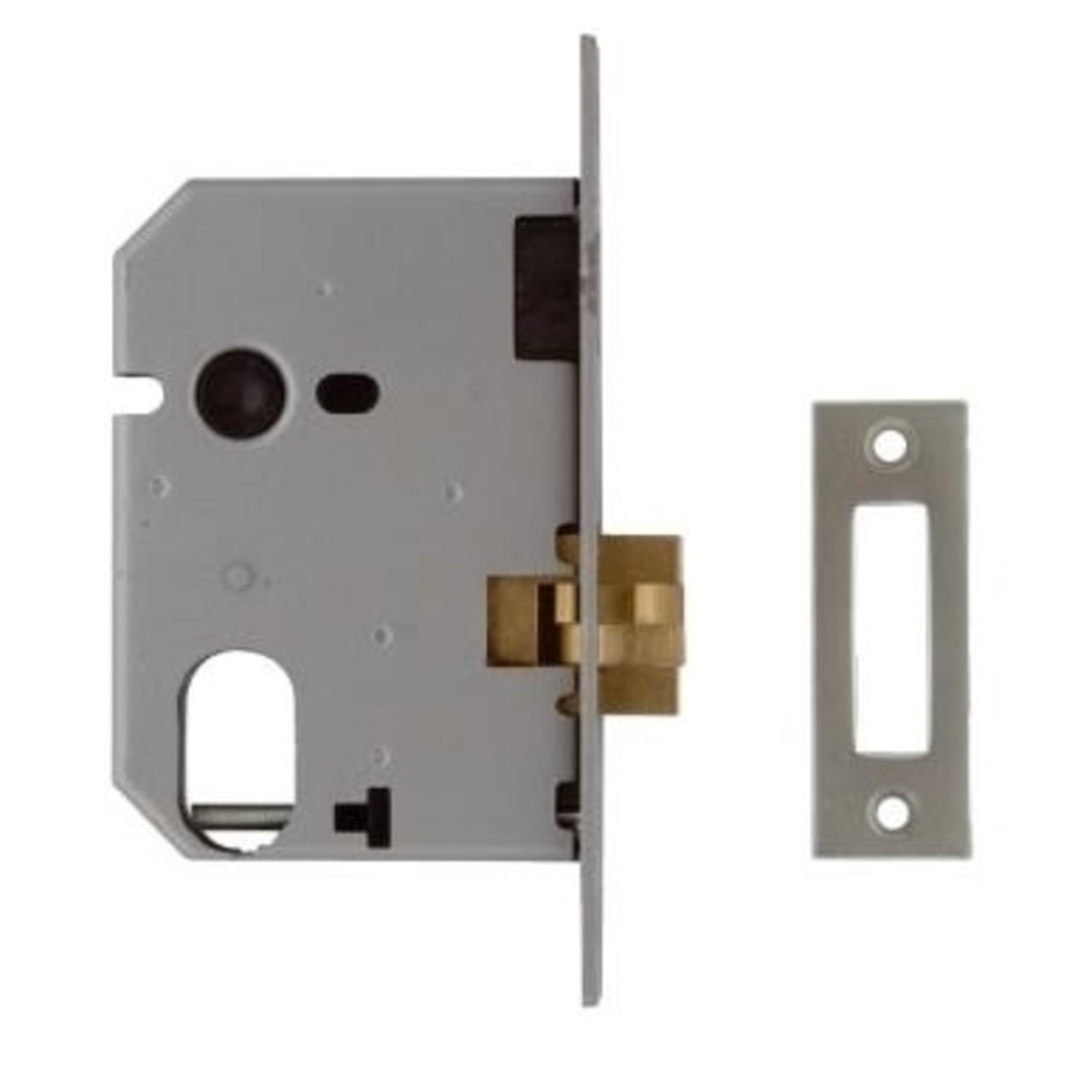 Oval Profile Mortice Sliding Door Lock