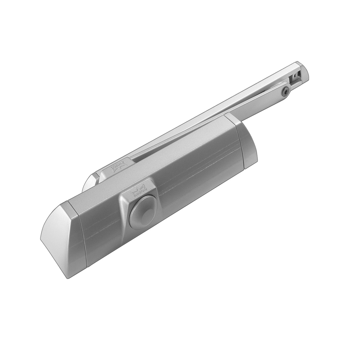 Impulse Door Closer With Slide Channel