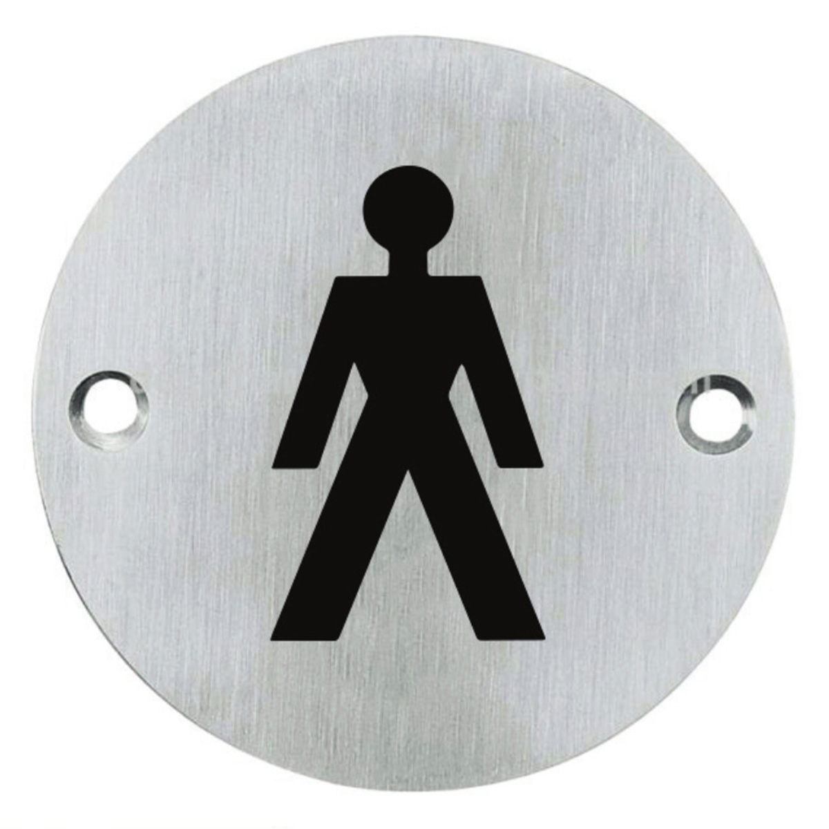 Men Round Sign Plate