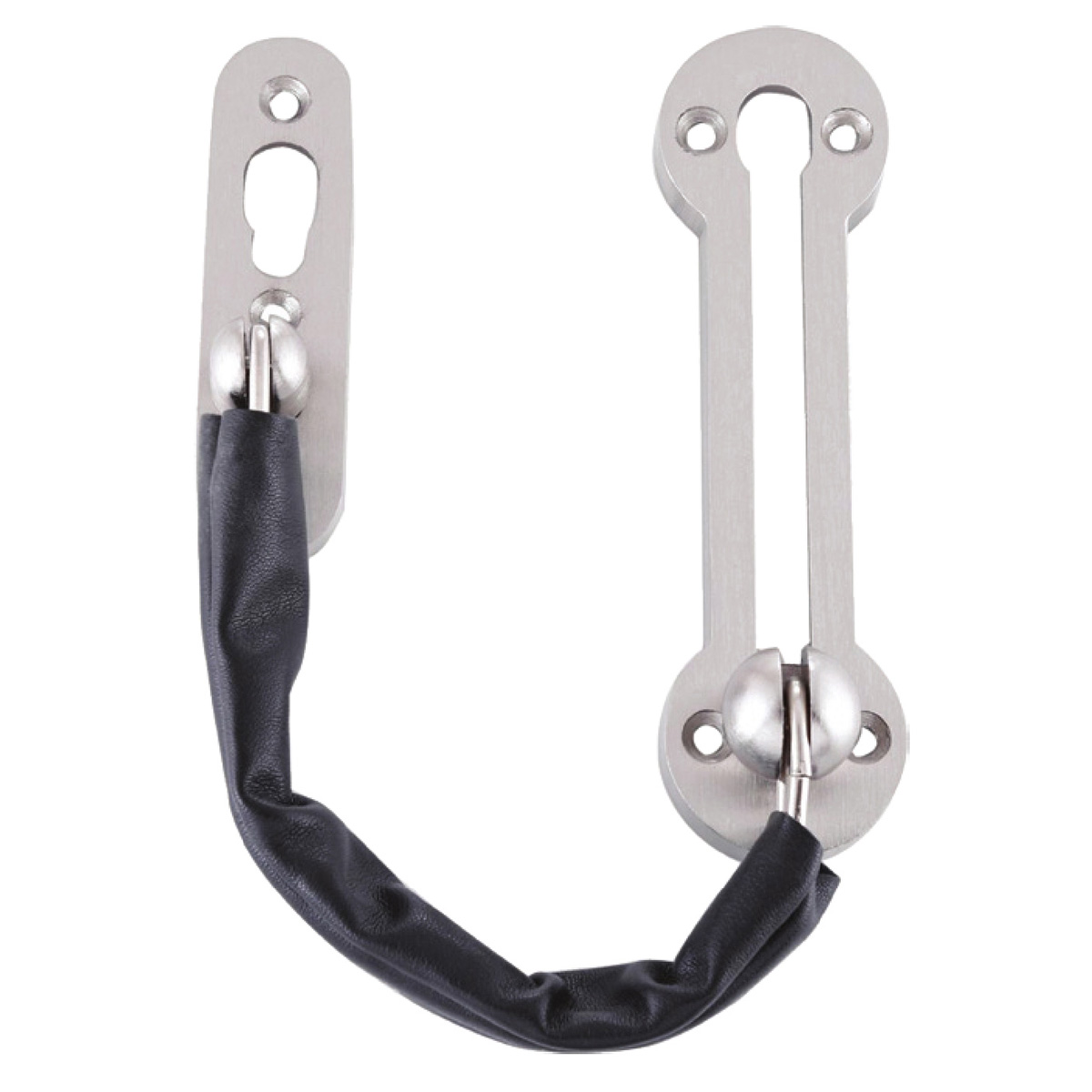 Security Door Chain With Leather Cover