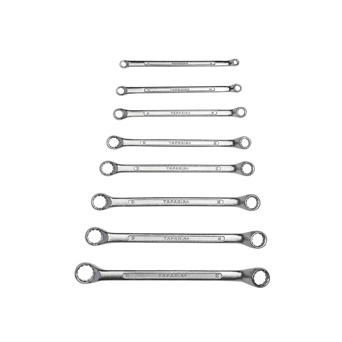 Double Ended Ring Spanner - 8 Pcs